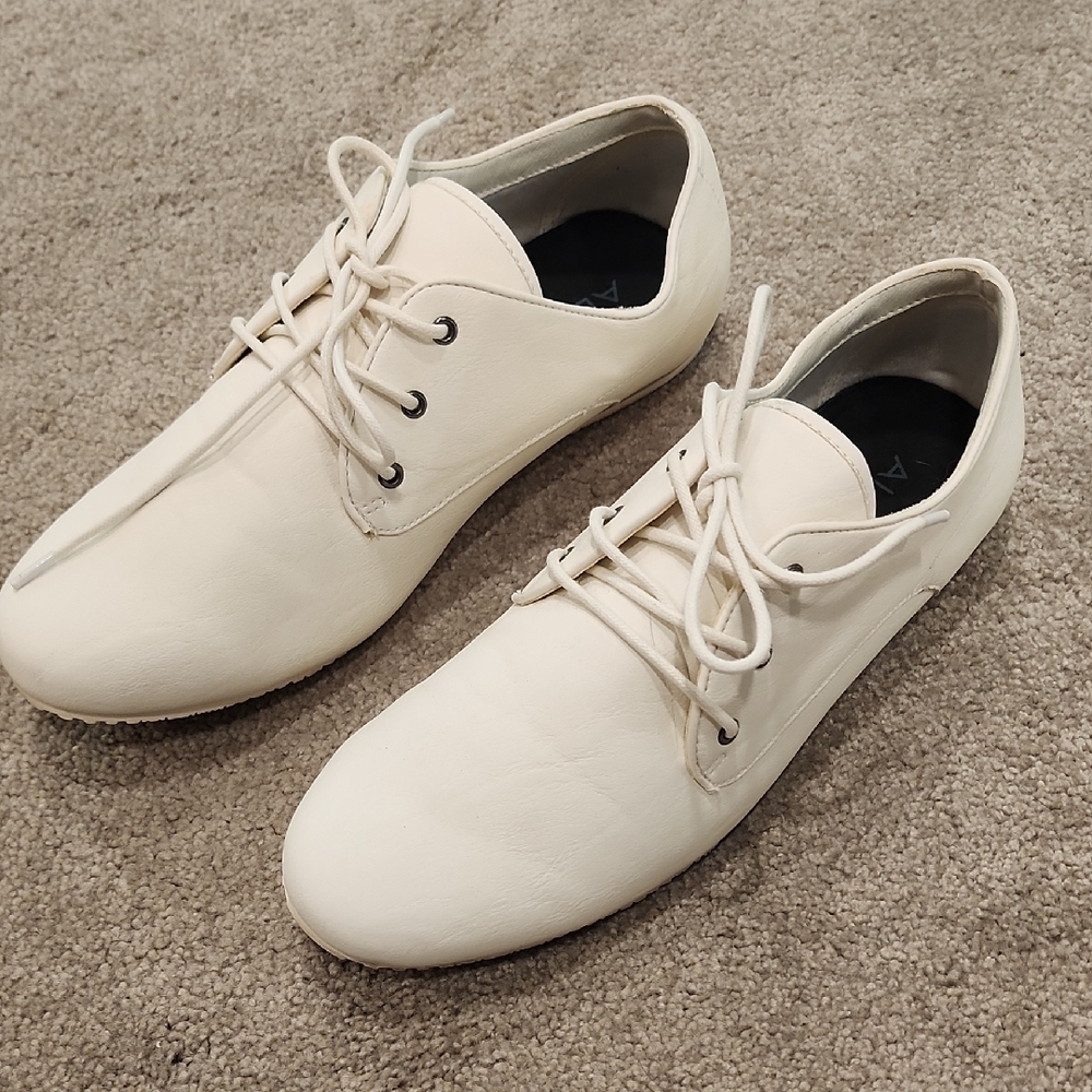 Aldo Men's Off-White Lace-Up Oxfords